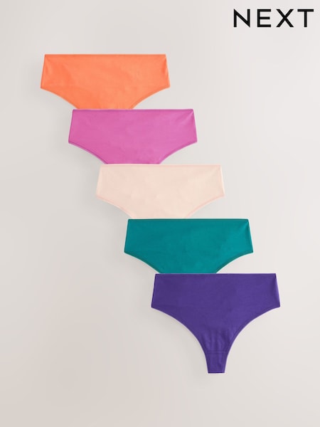 Jewel Tone - Rich Knickers 5 Pack (AP6909) | €10