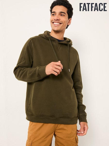 FatFace Brooke Dark Green Overhead Hoodie (AP7010) | €72.50