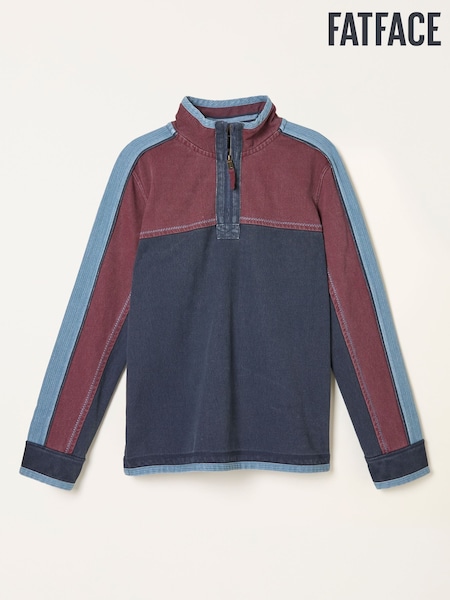 FatFace Airlie Navy Panel Sweat (AP7019) | €85