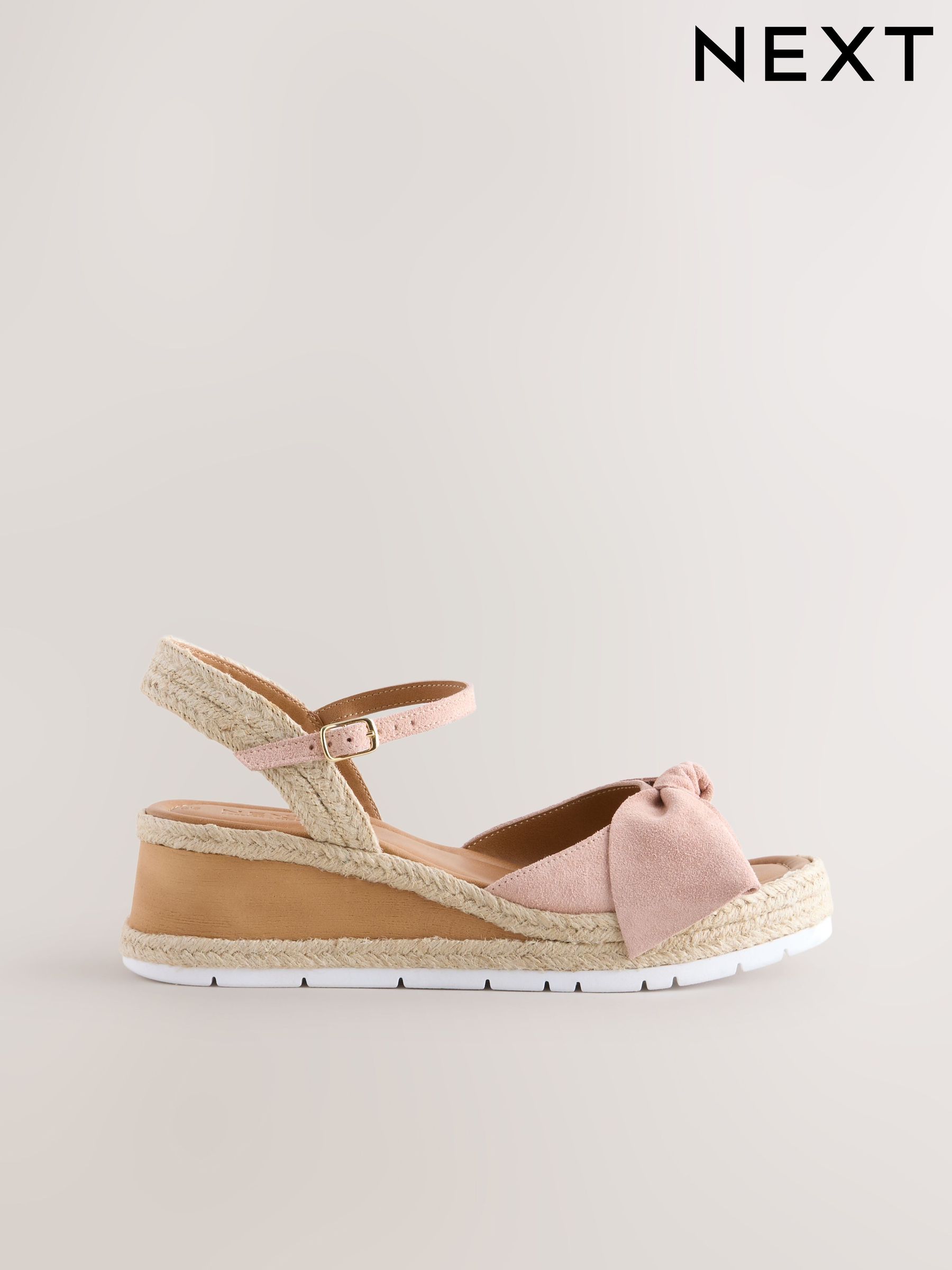 Women's Pink Espadrille Casual Forever Comfort Footwear | Next Luxembourg