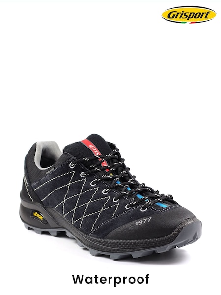 Grisport Mens Grey Argon Waterproof Total Grip Walking Shoes (AP7386) | AZN 248