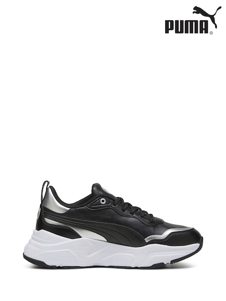 Puma Black Womens Cassia Rose Metallic Dream Sneakers (AP7546) | €86