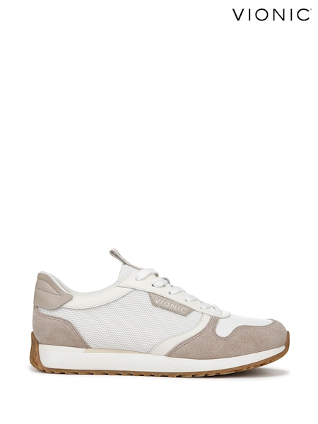Vionic Regular Fit Cream Monarch Court Inspired Trainers (AP7666) | €179