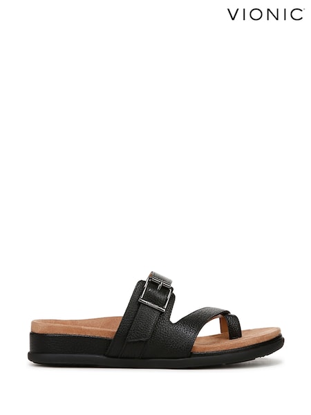 Vionic Wide Fit Carmela Toe Post Sandals (AP7669) | €165