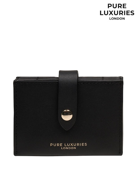 Musta - Pure Luxuries London 'allie' Leather Accordion Card Holder (AP7821) | €39