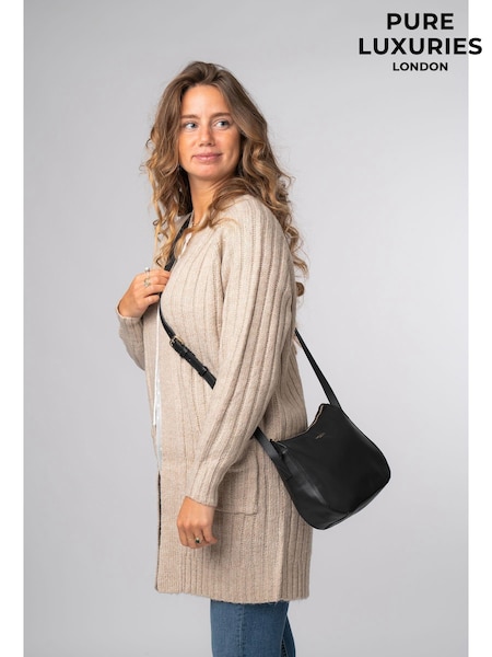 Pure Luxuries London Ashley Leather Crossbody Bag (AP7830) | €70