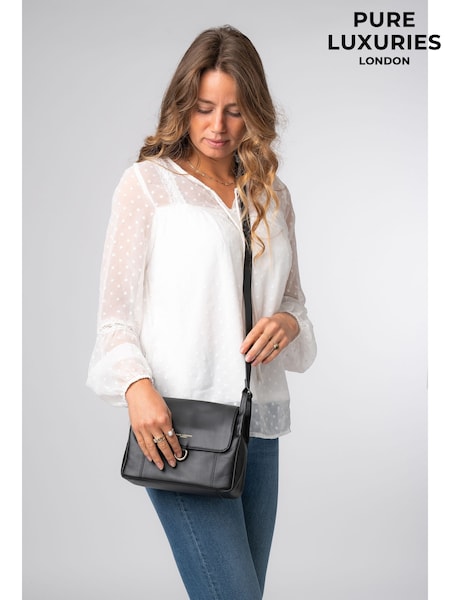 Pure Luxuries London 'Cassie' Leather Crossbody Bag (AP7833) | 3,545 UAH