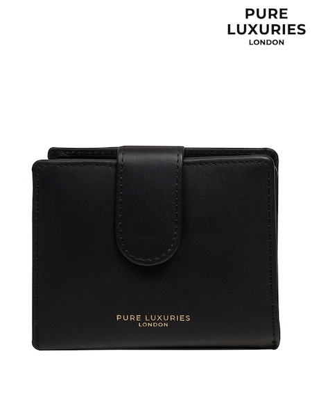 Musta - Pure Luxuries London 'jody' Leather Bi-fold Purse (AP7843) | €47