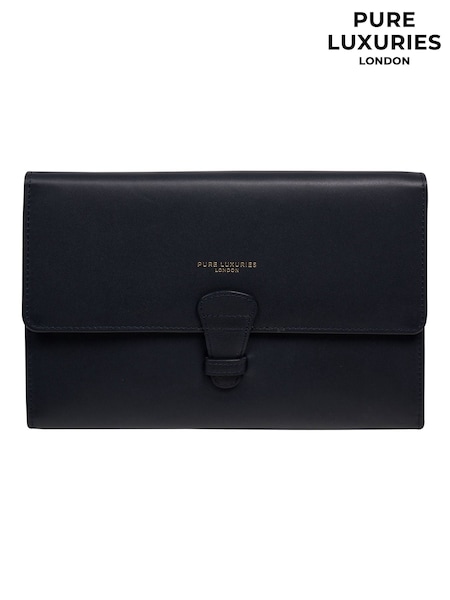 Pure Luxuries London 'Ellen' Leather Travel Wallet (AP7850) | AED227