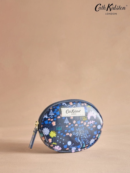 Cath Kidston Navy Tiny Town Round Pocket Purse (AP8030) | € 16