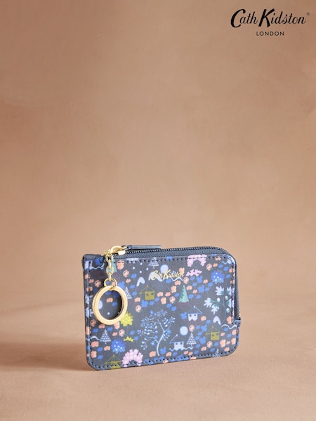 Cath Kidston Navy Tiny Town Card Coin Purse (AP8034) | € 26