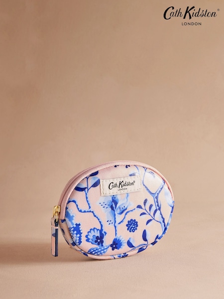 Pink Mystic Floral - Cath Kidston Round Pocket Purse (AP8042) | 22 €