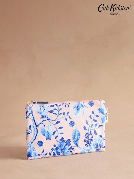Cath Kidston Pink Mystic Floral Zip-Up Purse (AP8043) | OMR6