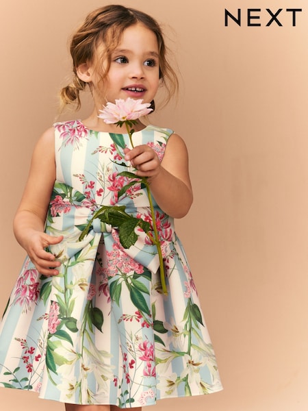Green Kew Gardens Sleeveless Party Dress (3mths-7yrs) (AP8126) | 129 QAR - 148 QAR