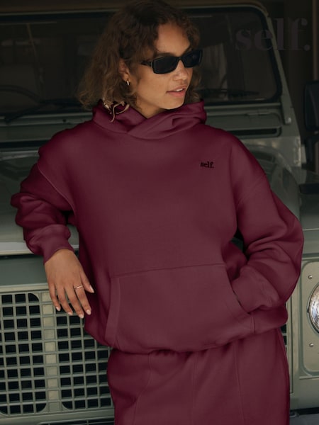 Burgundsko rdeča - self. Hoodie (AP8171) | € 34