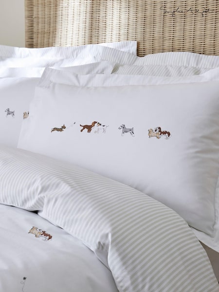 Sophie Allport Set Of 2 Doggy Day Care Pillowcases (AP8180) | €39
