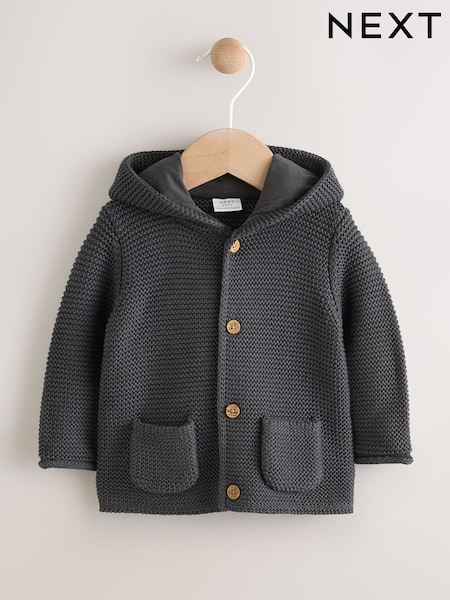 V barvi oglja - Knitted Baby Cardigan (0mths-2yrs) (AP8185) | € 15 - € 17