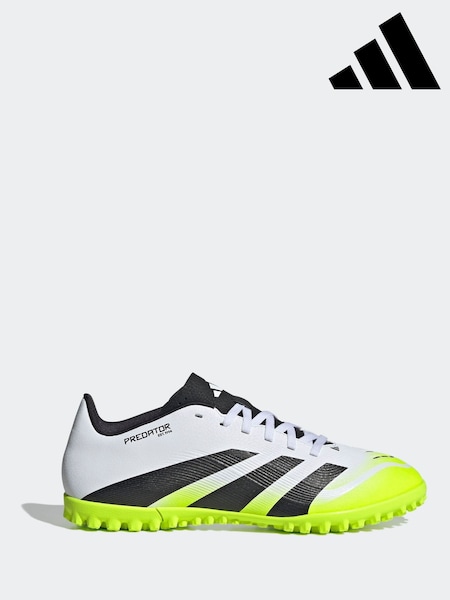 adidas White/Lemon Adult Predator Club Turf Boots (AP8330) | R$ 495