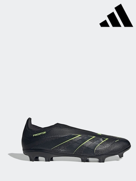 adidas Black/Grey Adult Predator League Laceless Firm/Multi Ground Boots (AP8333) | R$ 840