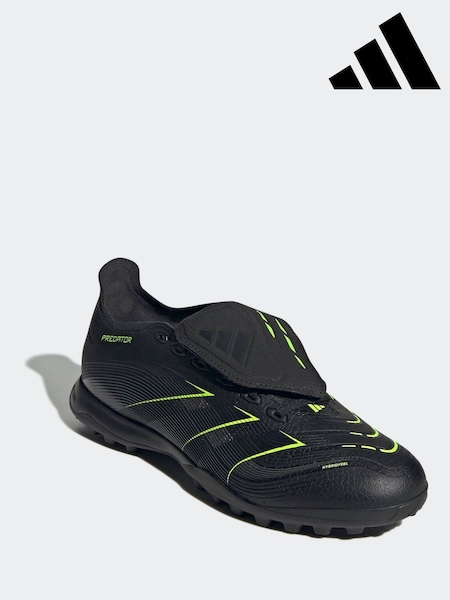adidas Black/Grey Adult Predator League Fold-Over Tongue Turf Boots (AP8336) | R$ 890