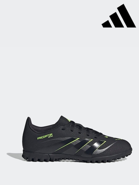 adidas Black/Grey Kids Predator Club Turf Boots (AP8388) | R$ 345