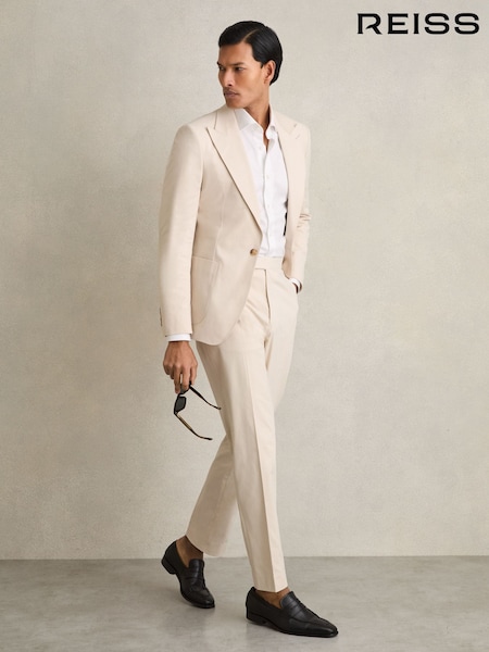 Reiss Putney Cotton Slim-Fit Suit Trousers With Stretch (AP8495) | 230 €