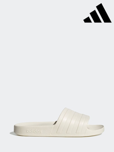 Weiß/Creme - adidas Sportswear Adilette Aqua Slides (AP8634) | 31 €