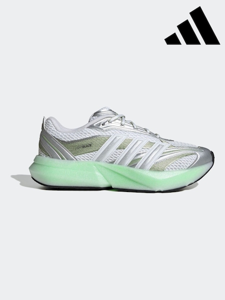 adidas White Lightblaze Glow Trainers (AP8650) | R$ 985