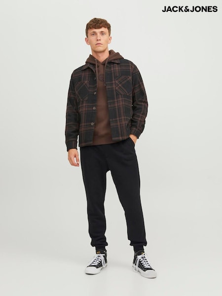 JACK & JONES Black Slim Fit Sweat Joggers (AP8661) | €29