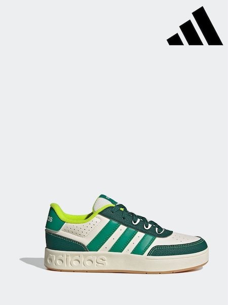 adidas White Breakbase Trainers (AP8703) | R$ 325