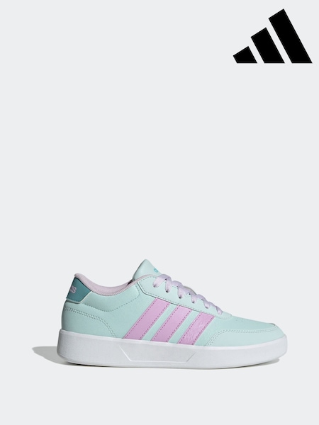 adidas Mint/Lilac Breaknet 3.0 Lace Junior Trainers (AP8726) | € 51