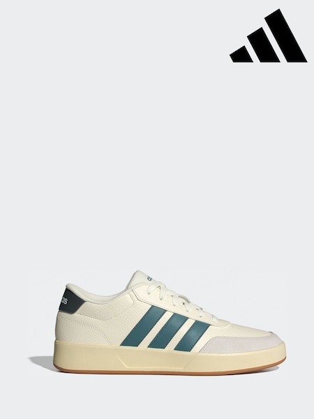 adidas White Breaknet Trainers (AP8866) | R$ 495