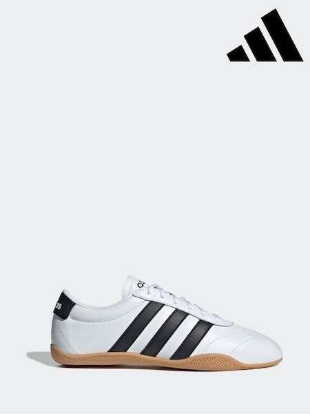 adidas White Grand Court Lo Trainers (AP8926) | R$ 640