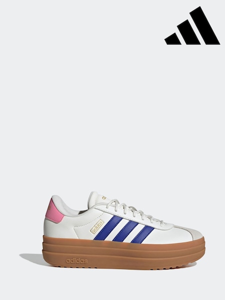 adidas White cream VL Court Bold Trainers (AP8928) | R$ 690