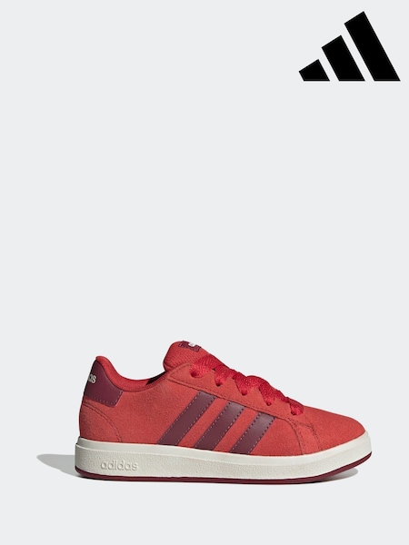 adidas White Grand Court Trainers (AP8957) | R$ 345