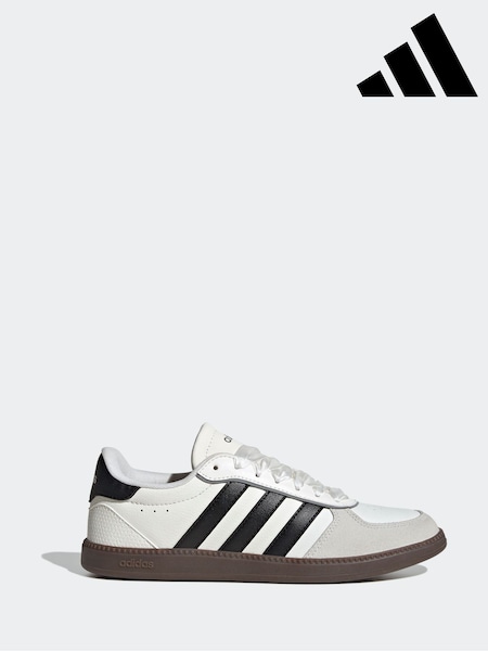 adidas White/Grey Breaknet Sleek Trainers (AP9023) | R$ 495