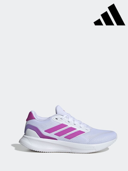 adidas White/Pink Grand Court Trainers (AP9055) | R$ 495