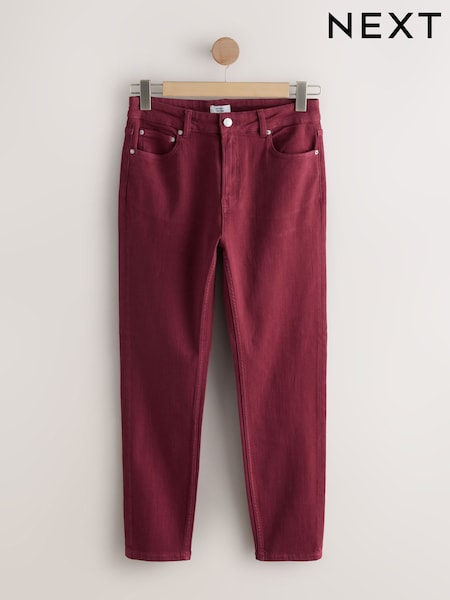 Berry Röd - Authentic Relaxed Skinny Jeans (AP9129) | kr490