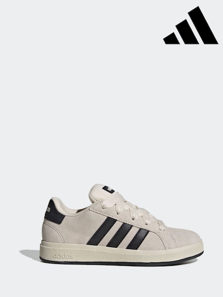 adidas White Grand Court Trainers (AP9174) | R$ 345
