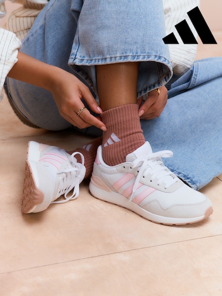 adidas White RUN 60s 4.0 Trainers (AP9188) | R$ 495