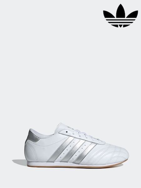 adidas Originals White Black Taekwondo Lace-Up Trainers (AP9218) | €99