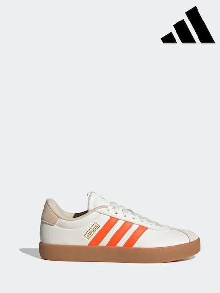 adidas White Black VL Court 3.0 Trainers (AP9221) | R$ 590