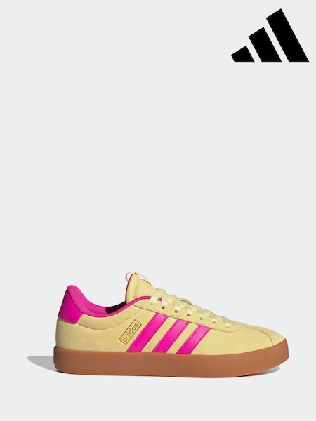 adidas Yellow VL Court 3.0 Trainers (AP9234) | R$ 590