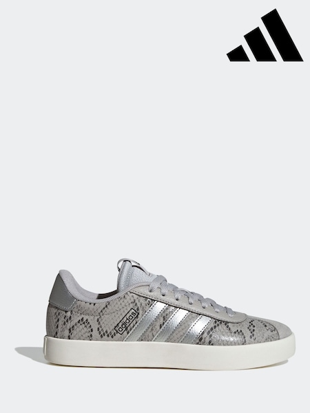 adidas Grey Light VL Court 3.0 Trainers (AP9242) | AED379