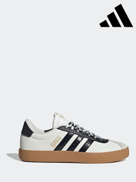 adidas White VL Court  Trainers (AP9249) | R$ 640