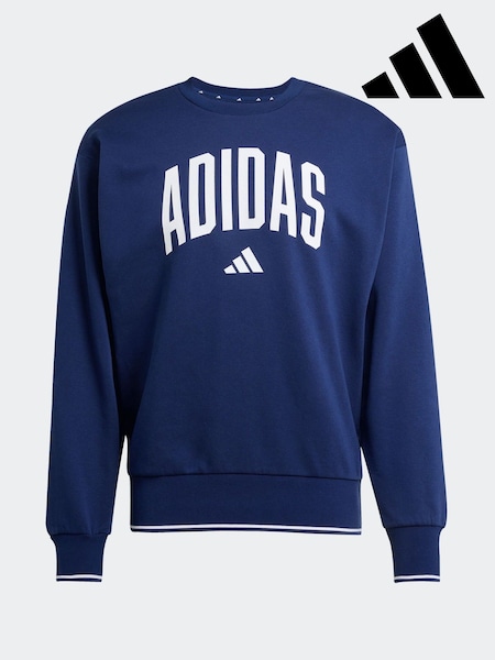 adidas Blue Collegiate Sweatshirt (AP9373) | R$ 445