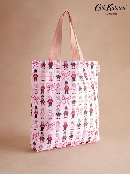 Cath Kidston Pink London Dogs Foldaway Tote Bag (AP9732) | €29