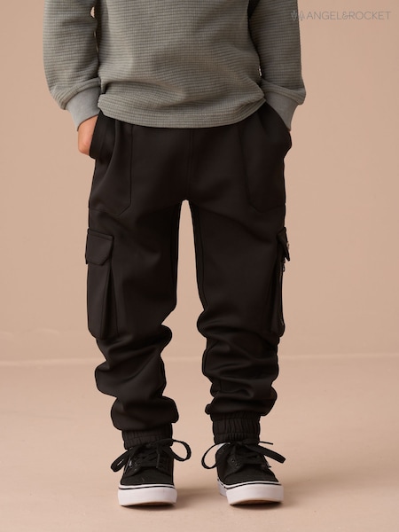 Angel & Rocket Black Frank Sporty Technical Joggers (AP9830) | €29 - €38