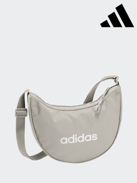 adidas Grey Linear Essentials Shoulder Bag (AP9981) | R$ 150