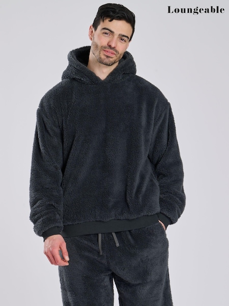 Loungeable Mens Hoodie With Fabric Hood Lining (AP9988) | €17